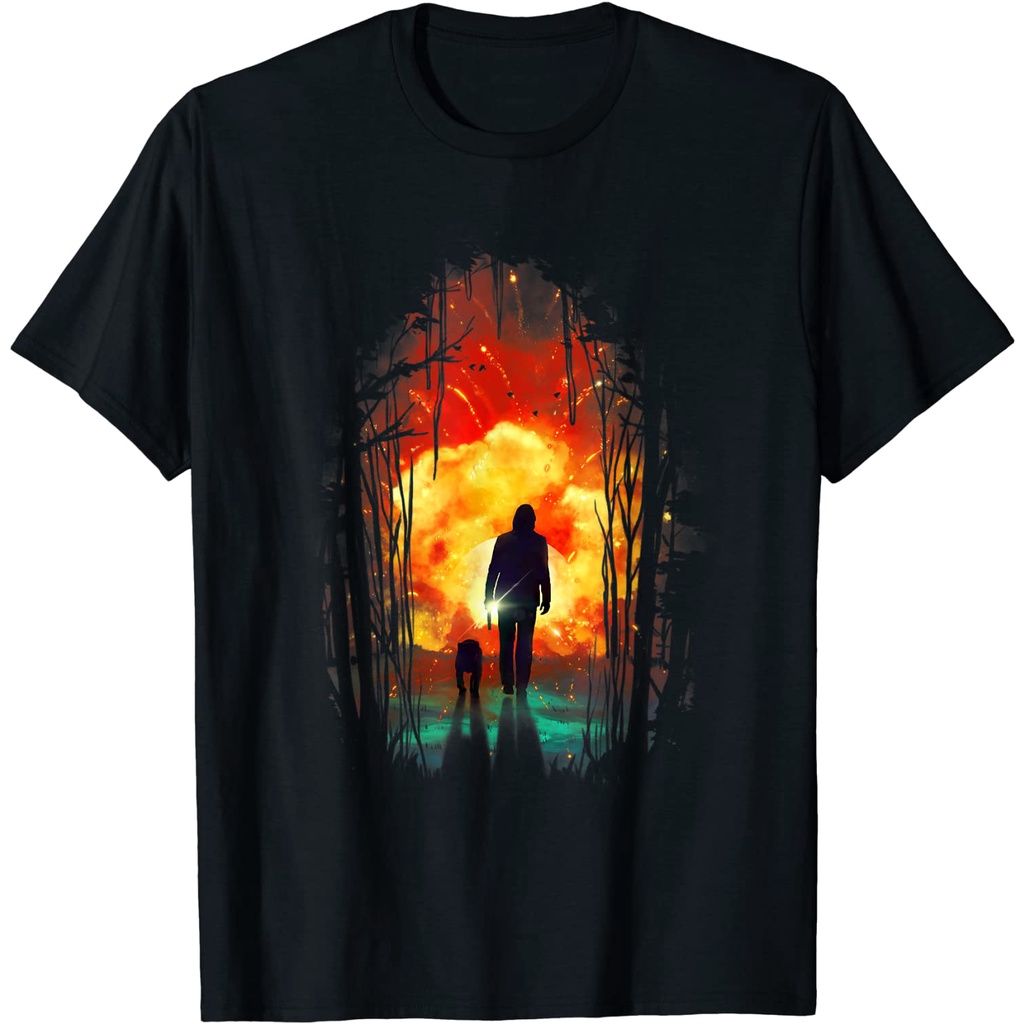 John Wick Excommunicado เสื้อยืด – Vintage 90s Retro เสื้อสําหรับผู้ชายและผู้หญิง Unisex Cotton Comb