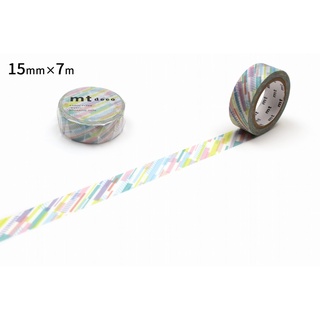 mt masking tape (15mmx7m) light (MT01D507) / เทปตกแต่งวาชิ (15mmx7m) ลาย light แบรนด์ mt masking tape ประเทศญี่ปุ่น