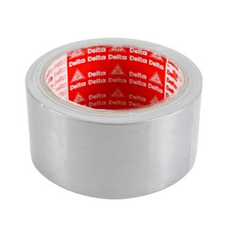 เทปผ้า 2 นิ้วx9 หลา สีเงิน เดลต้า Cloth Tape 2  x9 yd. Silver Delta