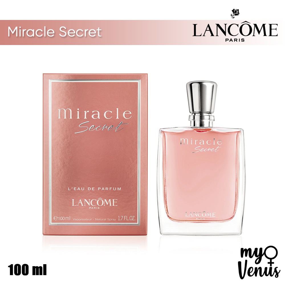 Lancome Miracle Secret L'Eau De Parfum 100 ml [กล่องซีล]