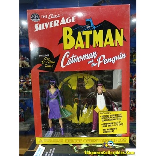 [2004.02] DC Direct Silver Age Catwoman &amp; The Penguin Deluxe Action Figure Set