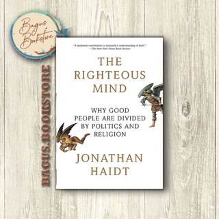 The Righteous Mind - Jonathan Haidt หนังสือภาษาอังกฤษ