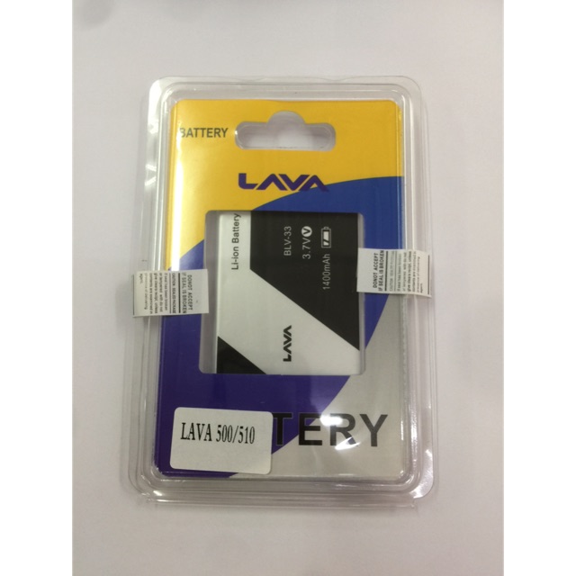 แบตเตอรี่ LAVA500/LAVA510 ( BLV-33) 1400mah รับประกันสินค้า 3เดือน #4
