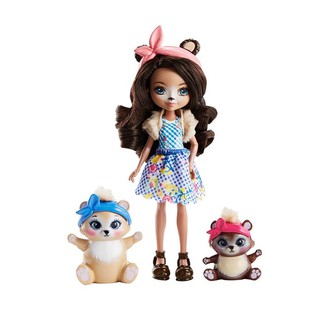 Enchantimals ตุ๊กตาเอนชานติมอล Paws for a Picnic Doll Set FCC62-FCC64