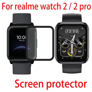 realme watch 2 ฟิล์มกันรอยหน้าจอ realme watch 2 pro ฟิล์ม realme watch 2 pro 3D ฟิล์มกันรอย