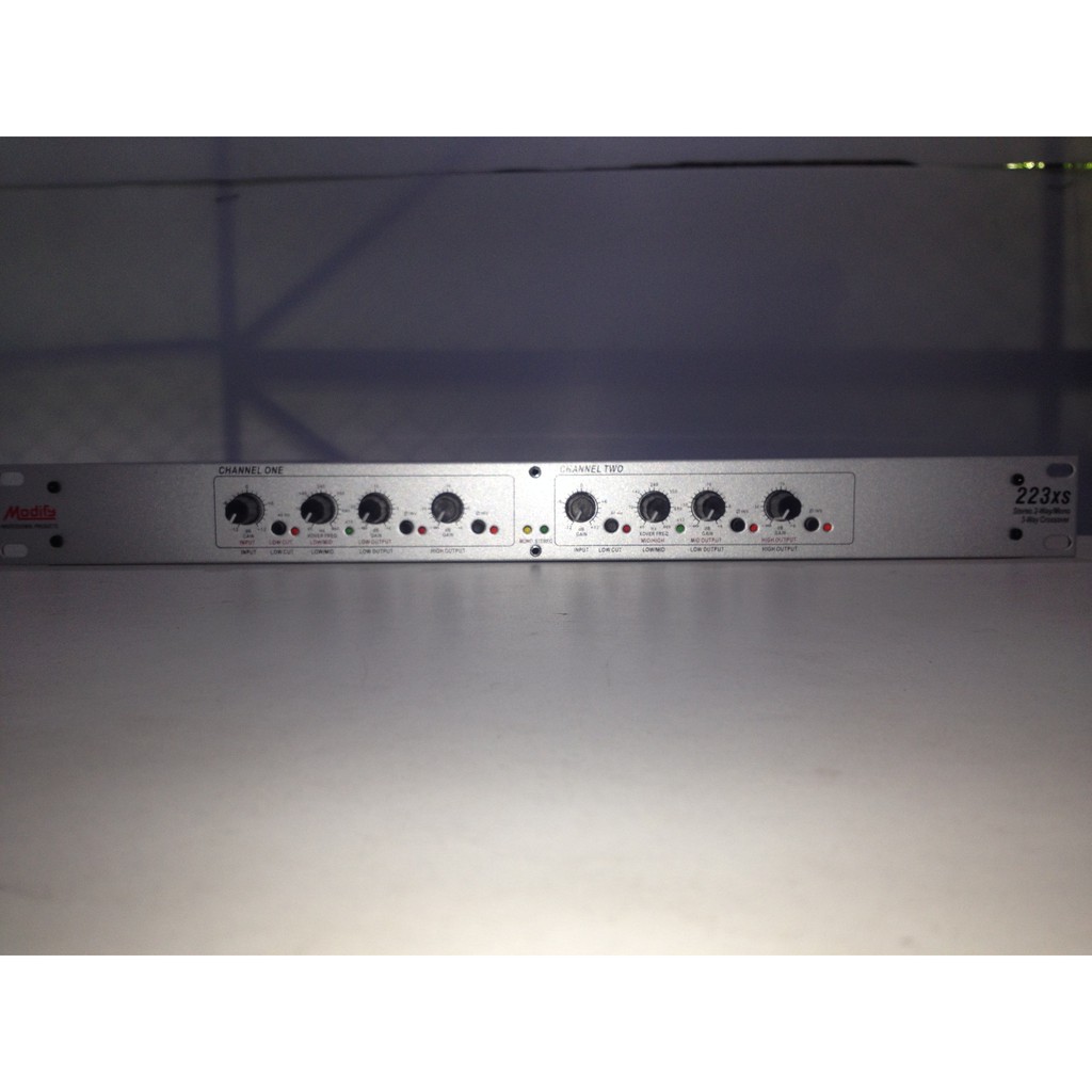 ครอสโอเวอร์ 2 ทาง 3 ทาง Modify 223XS Crossover 2/3 Way Stereo 2-Way / Mono 3-Way Crossover เครื่องแย