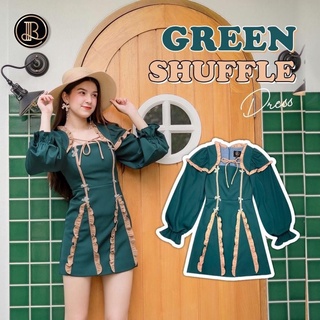 มือสอง อ่านรายละเอียดก่อนสั่งซื้อ Green Shuffle : BLT มินิเดรสสีเขียว งานตามหา