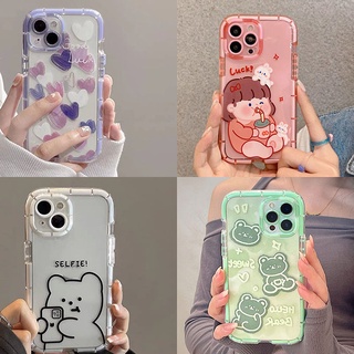 220.เคสโทรศัพท์มือถือ เรืองแสงกลางคืน  เคสโทรสัพท์ลายการ์ตูนน่า สําหรับIPhone 12 Pro max 13 Pro max 11 Pro Max