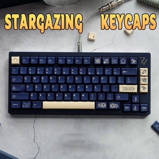 GMK Stargaze keycaps PBT  five Sides Dye Sublimation  xda profile adaptation 68/84/98/100/61/71/87/104/108