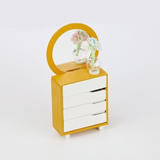 [ประกอบเอง]Mini Furniture Series ลิตเติ้ลเฟอร์นิเจอร์ สเกล 1:18 ชุด Set โต๊ะกระจก มี 2 แบบ #diyminiatures