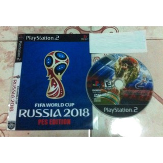 แผ่น Ps2 Pes18  บอลโลก เก็บปลายทางได้ ภาษา ENG (แผ่นไร้)