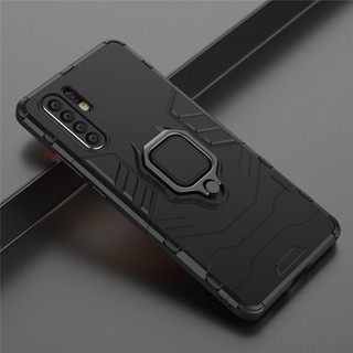 เคส Huawei P30 Pro ฮาร์ดเคสกันกระแทกเคสโทรศัพท์ Hybrid Armor Shockproof Ring Case P 30Pro P30Pro Cover Stand