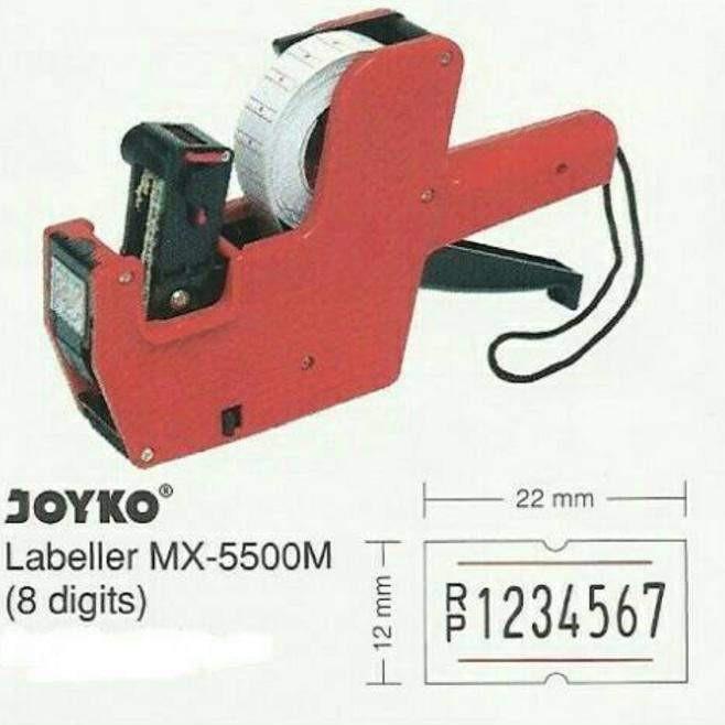 Mesin [SKU : W7coj] joyko เครื่องพิมพ์ฉลากราคา สติ๊กเกอร์ป้ายราคา mx 5500m 1 ba