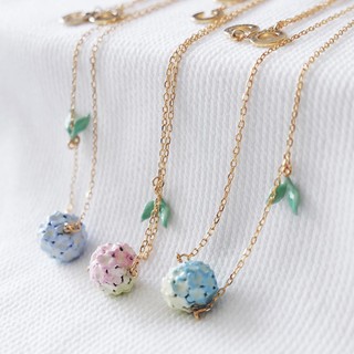 Good After Nine - Hydrangea Necklace สร้อยไฮเดรนเยีย