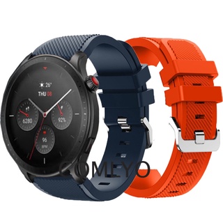 สายนาฬิกาข้อมือซิลิโคน แบบนิ่ม สําหรับ Amazfit GTR 4 GTR4