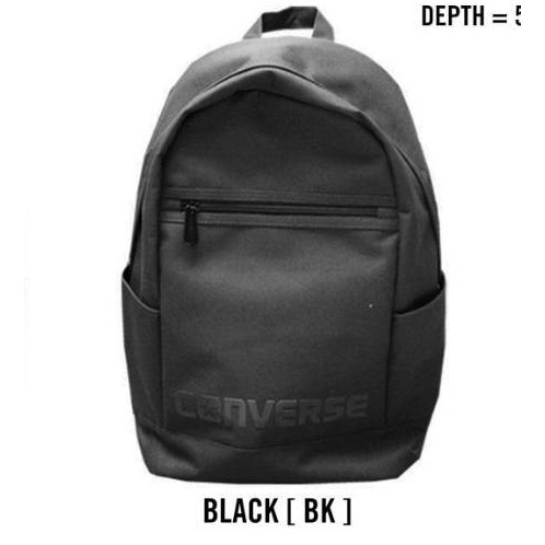 Converse BTS Fifth Backpack สีดำ กระเป๋าเป้ สะพายหลัง คอนเวิร์ส แท้