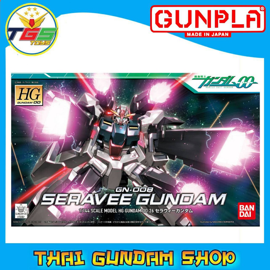 ⭐TGS⭐HG GN-008 Seravee Gundam (HG) (Gundam Model Kits) (00)