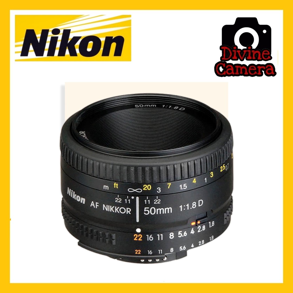 เลนส์ Nikon AF NIKKOR 50mm f/1.8D