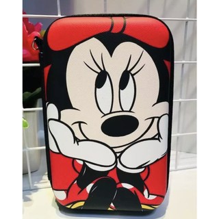 MINNIE MOUSE กล่อง Pwb, HDD , หูฟัง , เอนกประสงค์, Size XL ลาย มินนี่ เมาส์ งานดี evaกันกระแทก ขนาด16x10x3.5cm MANOPNEST