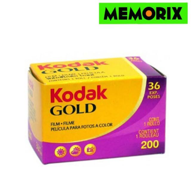 ถูกทีสุด ของแท้ Orignal Kodak GOLD 200 Negative Film 135/36 ฟิล์ม,ฟิล์มสี, ฟิล์มถ่ายรูป หมดอายุ 11/2024