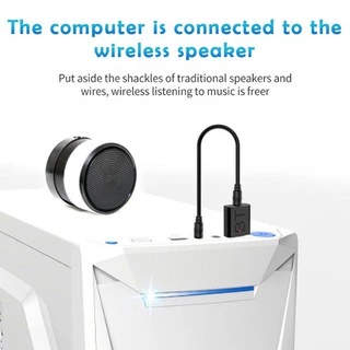 บลูทูธมิวสิค BT-168 USB Bluetooth 5.0 Audio Music Wireless Receiver TRANSMITTER Adapter 3.5mm Stereo Audio