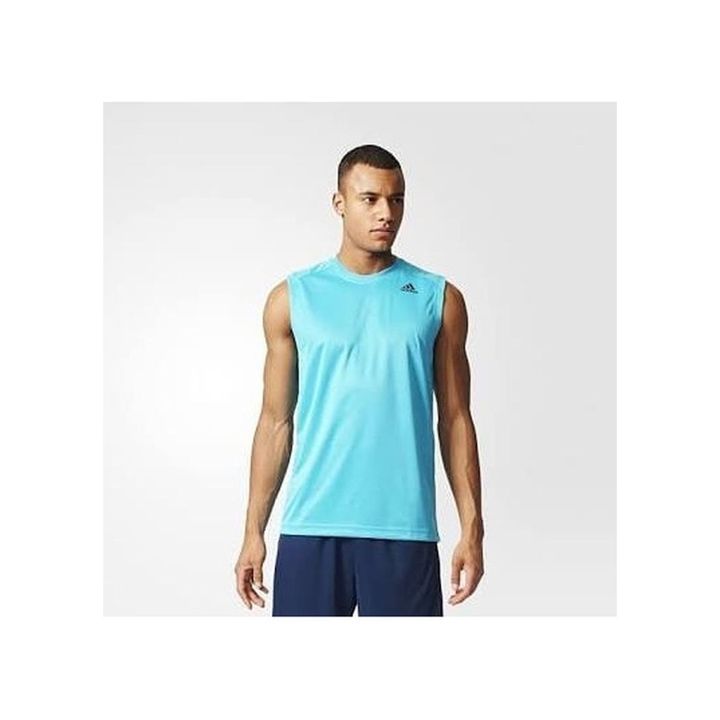 Adidas Thailand เสื้อแขนกุด รุ่น D2M Sl Plain