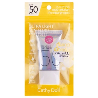  Cathy Doll Ultra Light Sun Fluid SPF50 PA++++  ขนาด 15 ml