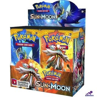 Pokemon TCG Sun &amp; Moon, evolutions, unbroken, Unified minds, Vivid, Battle styles, Darkness Ablaze, Booster BOX, 36 Packs -AME1