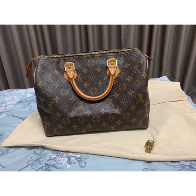 LV Speedy30 Monogram canvas DC12 มือ2ของแท้💯% สวยมากแม่😍