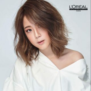 Loreal majifashion (2 หลอด ) 7.11+8.8  + ไฮ 9%(2ขวด)ครีมเปลี่ยนสีผม มาจิเรล