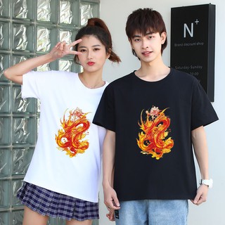 BK-348-SHORT เสื้อยืดแขนสั้นพร้อมส่ง 8สี สกรีนลายการ์ตุน ผ้ายืดเด้งใส่สบาย ใส่ได้ทั้งหญิงและชาย *S-3XL  ส่งในไทย**