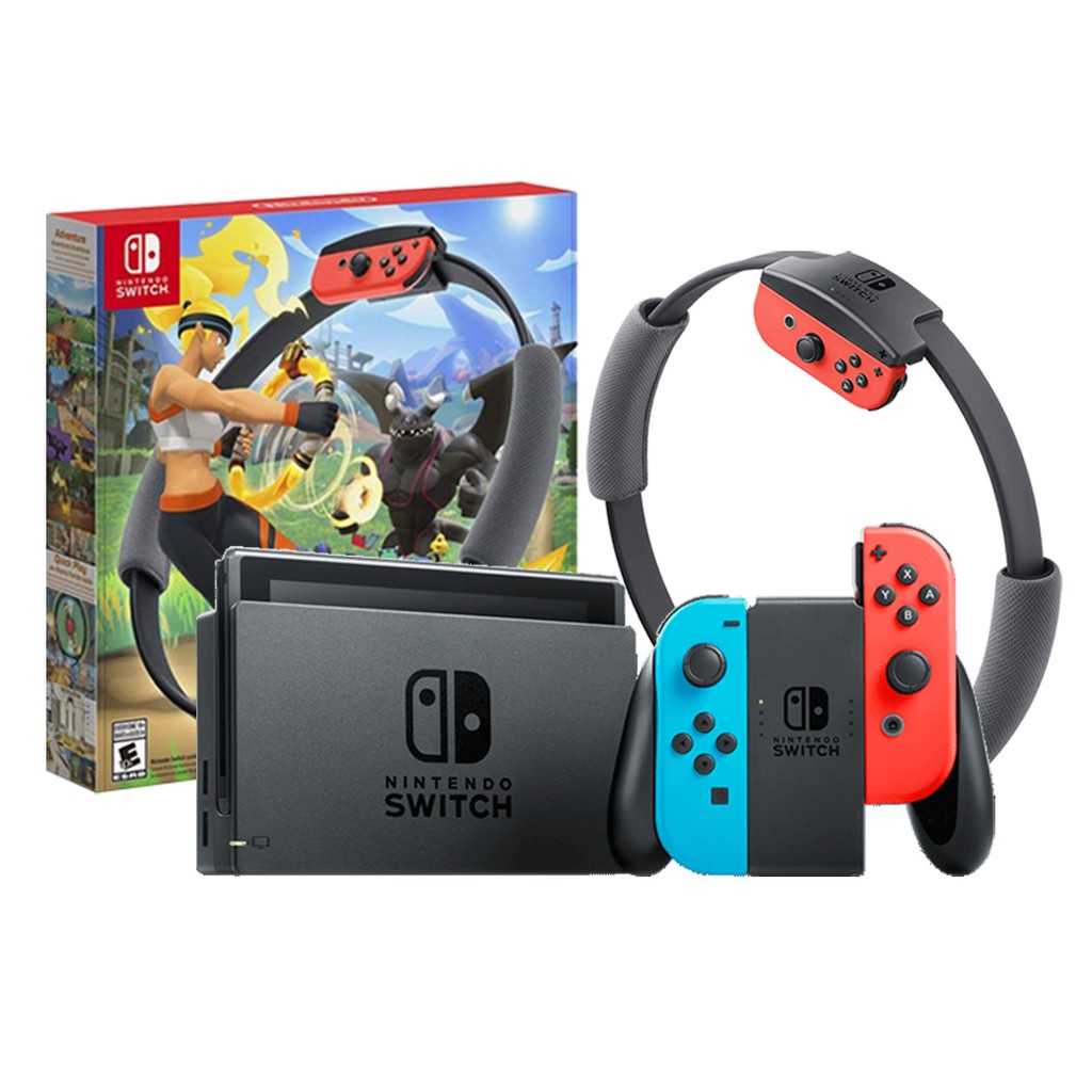 [มือสอง] Nintendo Switch + Ring Fit Adventure SET สภาพ99% พร้อมส่ง