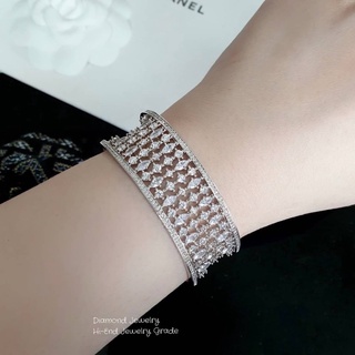 กำไลข้อมือเพชร cz แท้ Hiend bangle
