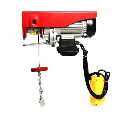 POLO (โปโล) รอกสลิงไฟฟ้าขนาดเล็ก รุ่น PA1200 ขนาด 1200 กก. กำลังไฟ 1500 วัตต์ แรงดันไฟ 220 โวลต์ ไฟ 