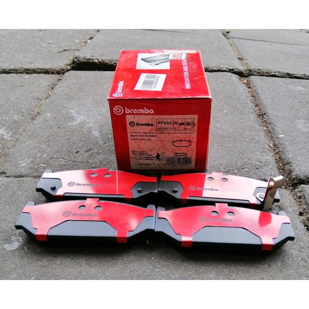 ผ้าเบรกหน้าbrembo suzuki Swift ปี2010-12 Swift 1.2 Eco suzuki CIAZ 1.2 Eco (4dr) ปี2012-2017