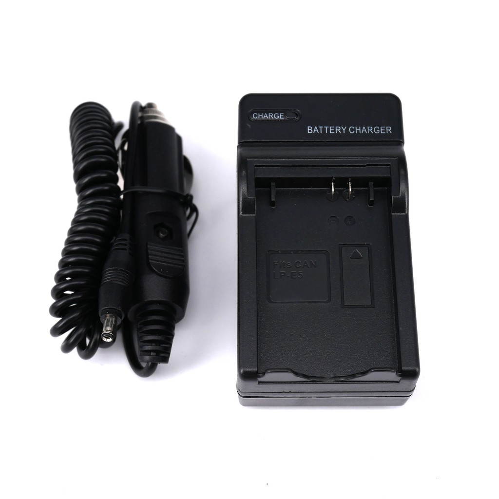 Charger LP-E5 Battery for CANON EOS 450D 500D 1000D (0215)