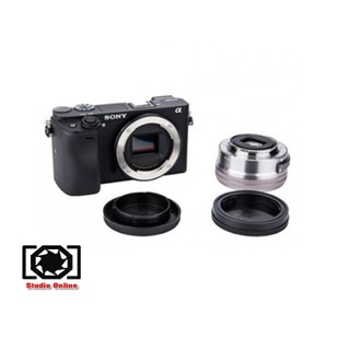 Lens and Body Cap Cover for Sony E Mount ฝาปิดบอดี้+ฝาปิดท้ายเลนส์