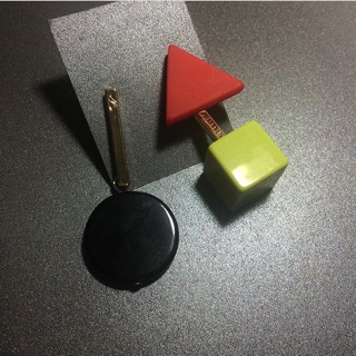 Geometric Colour earings