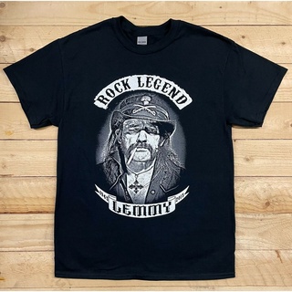 พร้อมส่ง เสื้อยืดแขนสั้น คอกลม ผ้าฝ้าย 100% พิมพ์ลาย Lemmy Tribute Motorhead Legend Hard Rock หลากสี แฟชั่นฤดูร้อน สําหร