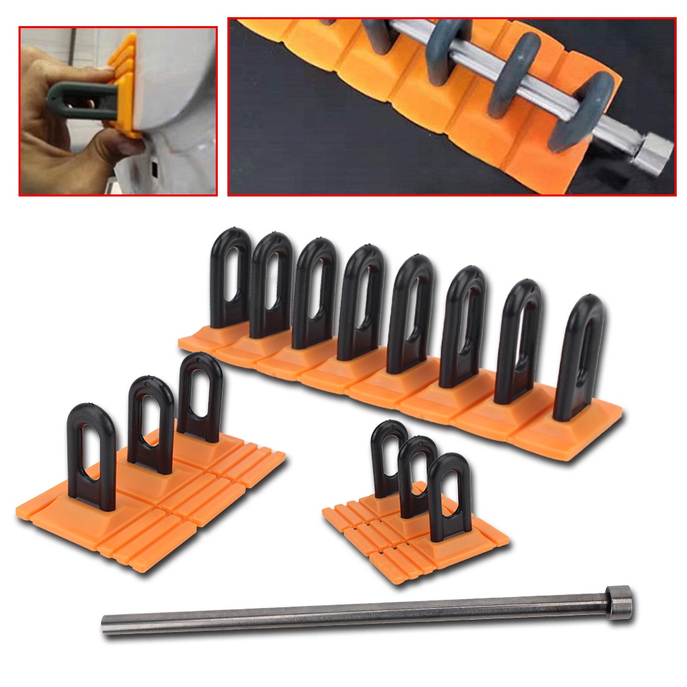 ใหม่สีส้ม Dent Puller Kit สําหรับรถยนต์ Paintless Body Dent Repair เครื่องมือ Remover ถ้วยดูด Dent Puller เครื่องมือ