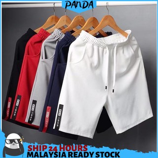 PNT17 PANDA SHOP Men Shorts Casual Short Pants Seluar Pendek Lelaki Plus Size Beach Shorts Sports Short