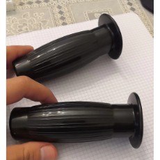 ปลอกแฮนด์วินเทจ ทรงคลาสสิก ทรงอ้วน 2สี ดำ-น้ำตาล ใส่ได้ทุกรุ่น จับนุ่มมือ ปลอกมือ ปลอกแต่ง ปลอกแฮนด์ - รูปที่ 5