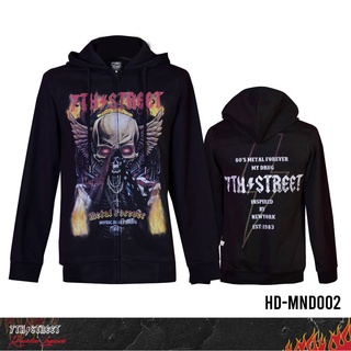 7th Street Hood เสื้อฮู้ด แบบซิบหน้า รุ่น HD-MND002