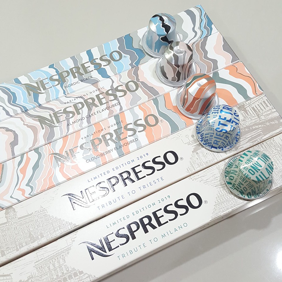 มีส่งด่วน 2แคป แท้ % แบ่งขาย Capsules แคปซูลกาแฟ เนส nespresso
