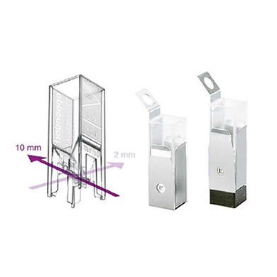 1 ชิ้นพลาสติก Cuvettes Eppendorf Uvette แบบใช้แล้วทิ้งบรรจุหีบห่อ 50-2000ul