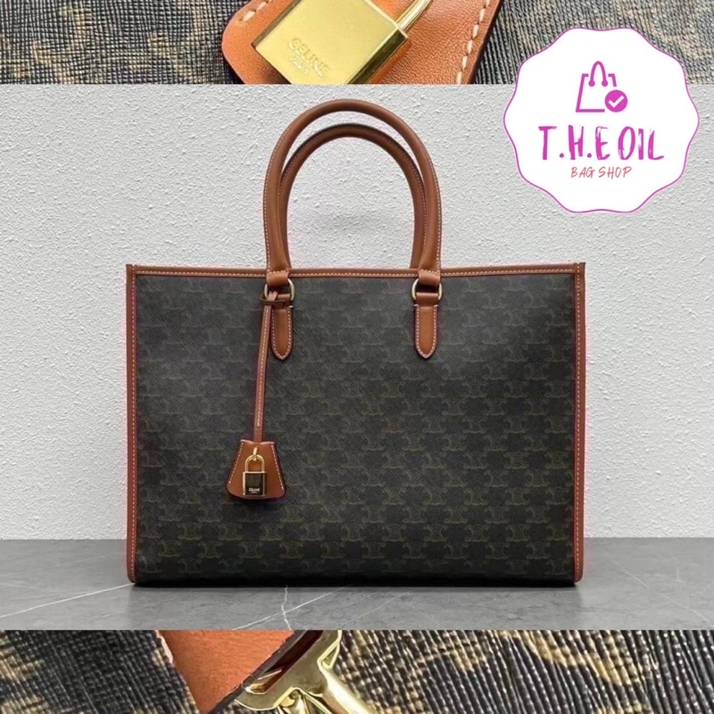 [The.OiL] พร้อมส่งจ้า กระเป๋าสะพายข้างได้ถือได้ Size 43cm งานสวยมากแม่
