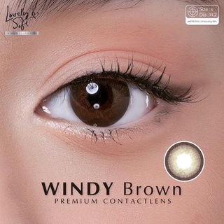 Windy brown คอนแทคเลนส์ (Lovelysoft)