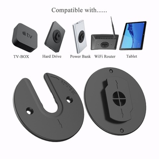 Wall Mount Tablet Bracket 90 Degrees Rotatable Tablet Holder for Laptop Router Living Room