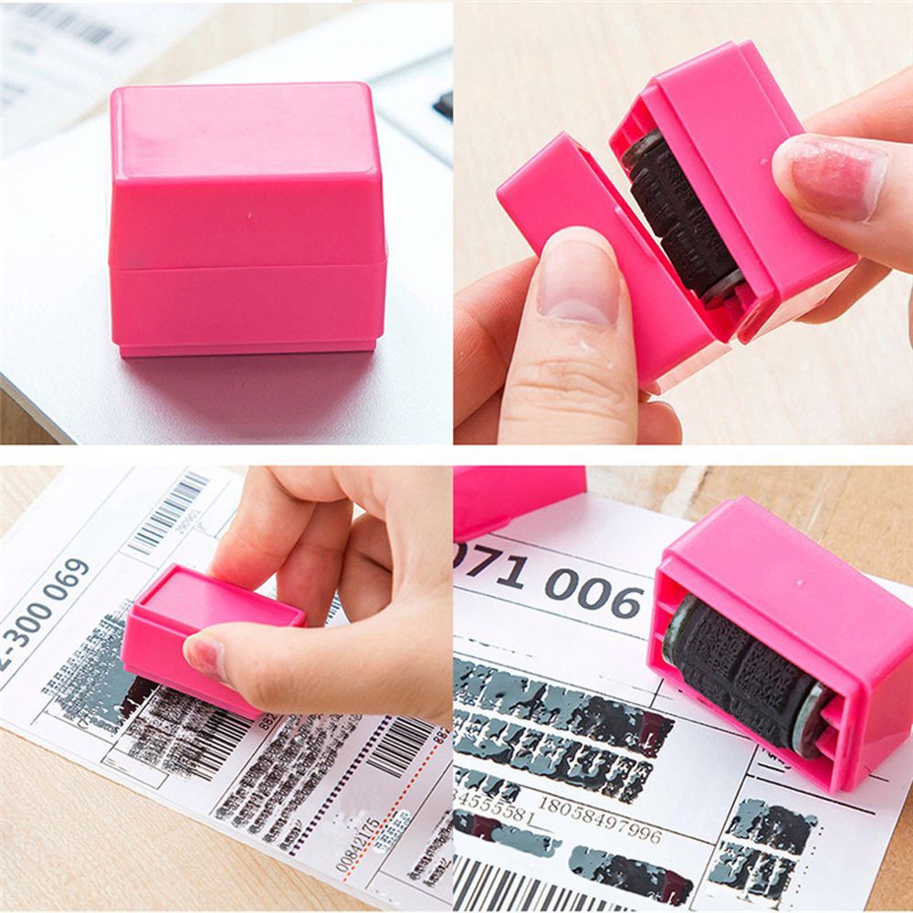 Ink Scrapbooking Your ID SelfInking Stamp Code Security Office Messy Tool
