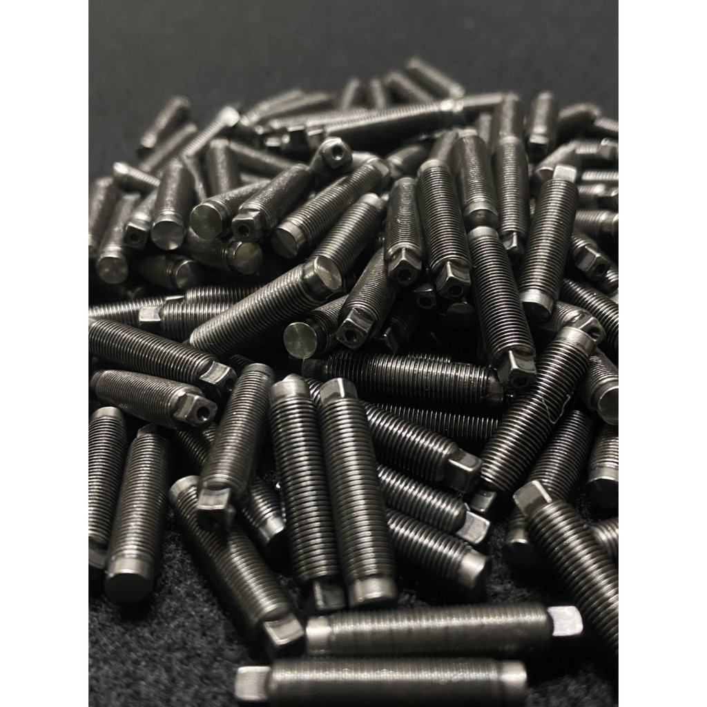 น๊อตตั้งวาล์วแต่งตัวยาว สีดำ อย่างดี ราคาต่อ 1 ชุด (ตัวผู้+ตัวเมีย) - รูปที่ 3